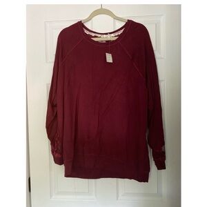 MAURICES Maroon Sweatshirt